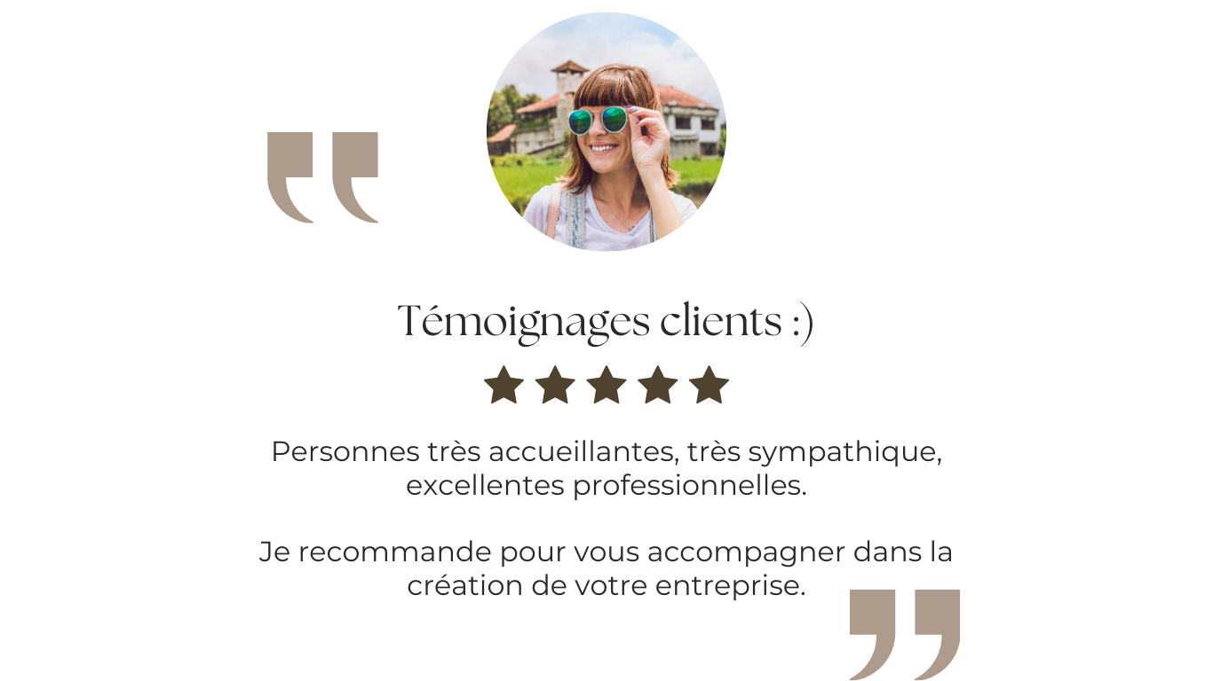 Témoignages clients Accueil